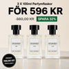 3 X 100ml Parfymflaskor