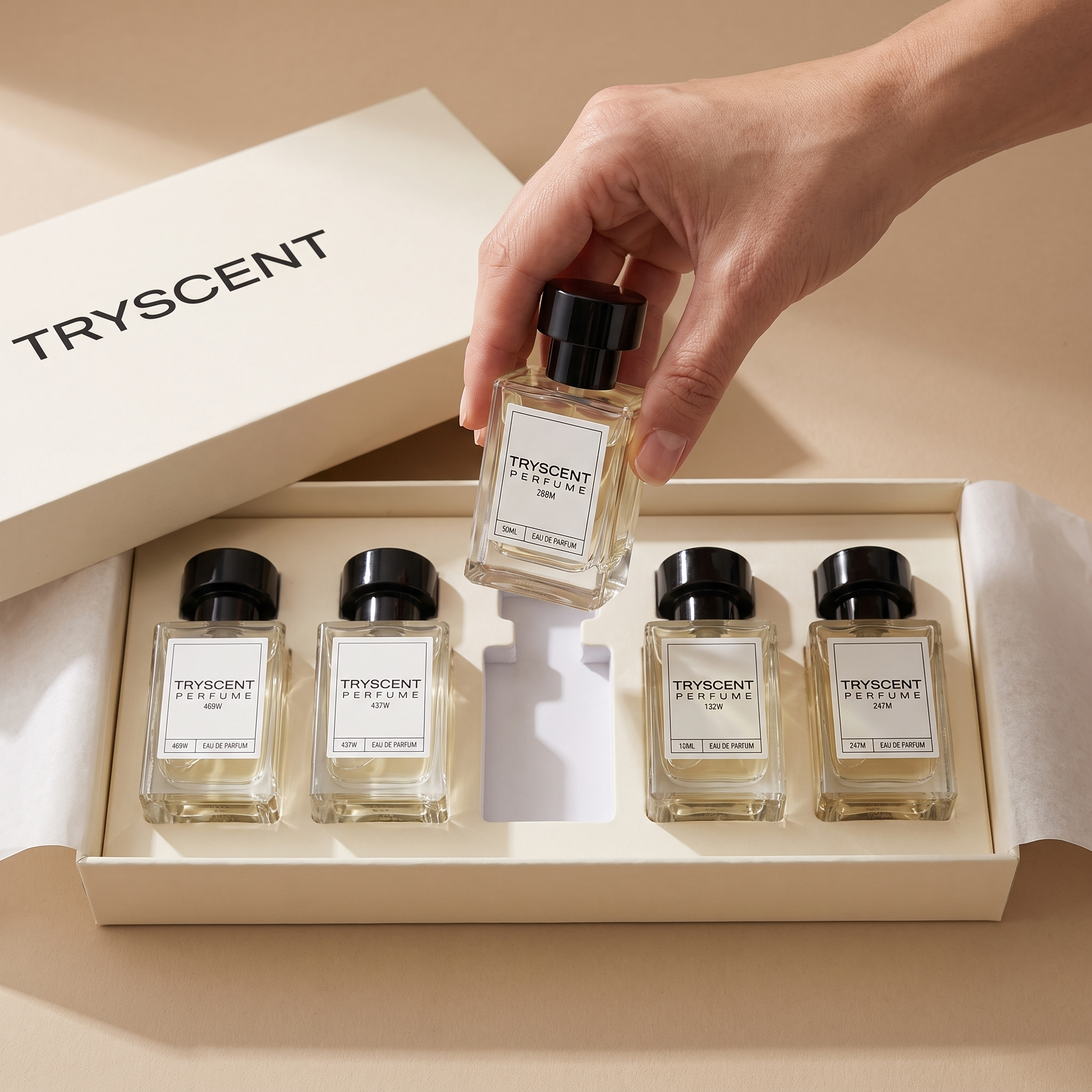 Sammensæt din parfumeæske med 50 ml