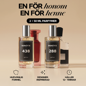 Han & Hun – 2 stk. 50 ml parfumeflasker