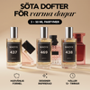 Sommersødme – 3 x 50 ml parfumeflasker