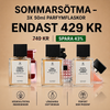 Sommarsötma – 3X 50ml Parfymflaskor