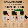Sommersøthet – 3 x 50 ml parfymeflasker
