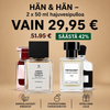 Han og hun – 2 x 50 ml parfymeflasker