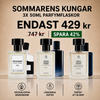 Sommarens kungar – 3X 50ml Parfymflaskor